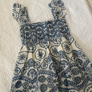 Eyelet Maxi Dress
